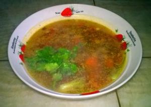 香菜豬肝湯 香菜豬肝湯