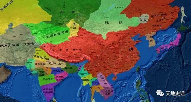 明朝及周邊國家