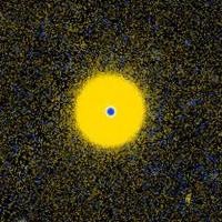 HR 3620 GALEX 彩色圖