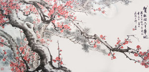 王春秋國畫作品