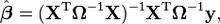圖1..廣義最小二乘法公式