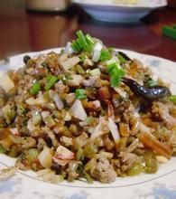 蘿蔔纓炒肉末 蘿蔔纓炒肉末