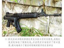 03式自動步槍槍托摺疊狀態