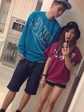 郭書瑤和男友演繹最萌身高差