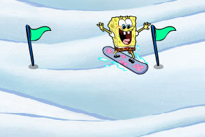 《海綿寶寶雪山滑雪》 《海綿寶寶雪山滑雪》