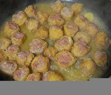 油豆腐肉丸子