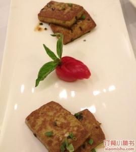 小蔥煎豆腐