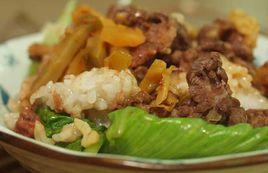 牛肉榨菜飯 牛肉榨菜飯