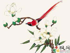 中國畫技法：玉蘭花