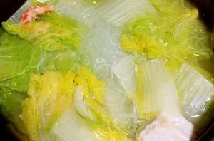 白菜豆腐冬粉湯 白菜豆腐冬粉湯