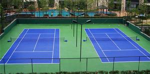 （圖）丙烯酸網球場