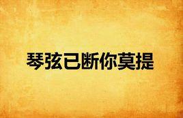 琴弦已斷你莫提 琴弦已斷你莫提