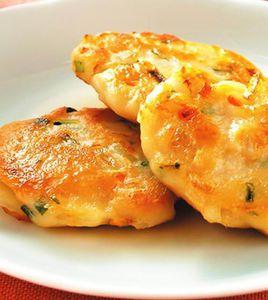 香煎魚餅 香煎魚餅