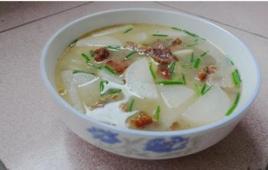 臘肉蘿蔔湯