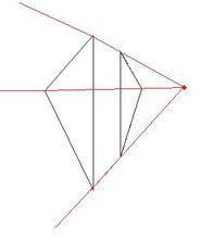 和此為錯例  對應線段未相互平行