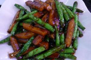 土豆燒四季豆 土豆燒四季豆