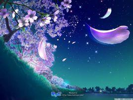 月亮在白雲朵般的蓮花里穿行 月亮在白雲朵般的蓮花里穿行