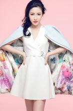 劉梓妍春夏寫真曝光  氣質清新展花樣笑靨