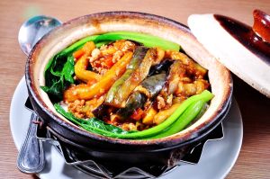 肉末茄子煲 肉末茄子煲