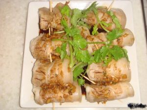 涼拌白切肉 涼拌白切肉