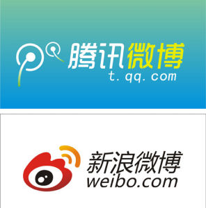 新浪、騰訊微博