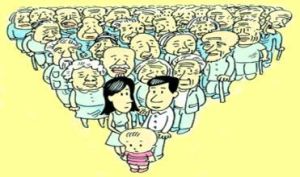 人口負增長漫畫