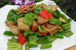 菜椒炒肉 菜椒炒肉