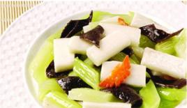 香芹炒淮山 香芹炒淮山