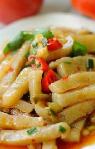 家常炒魔芋豆腐 家常炒魔芋豆腐