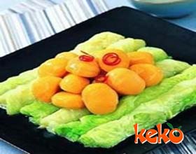 栗子煲白菜 栗子煲白菜