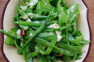 涼拌荷蘭豆 涼拌荷蘭豆