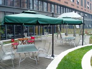 羅馬傘(方形 墨綠色)