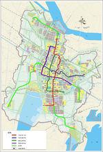 常州軌道交通總體走線圖