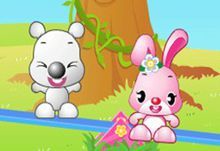 小熊兔兔蹺蹺板 小熊兔兔蹺蹺板