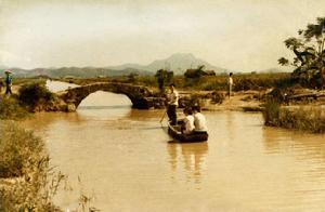 （圖）1980年代上沙村的河道