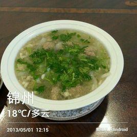 牛肉丸子蘿蔔絲湯 牛肉丸子蘿蔔絲湯
