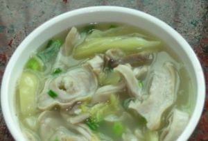 鹹菜豬肚湯 鹹菜豬肚湯