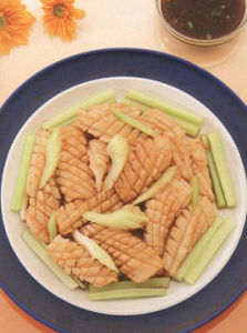 椒麻魷花 椒麻魷花