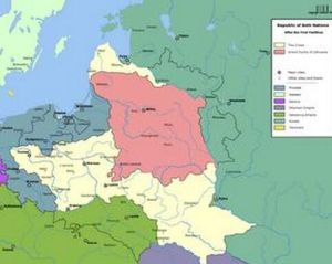 《第一次瓜分波蘭條約》