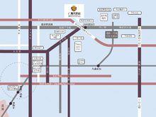 廣廈天都城位置圖