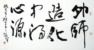 張戈為常殿泉先生新書題字
