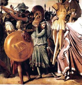 羅慕洛斯戰勝阿考恩 羅慕洛斯戰勝阿考恩