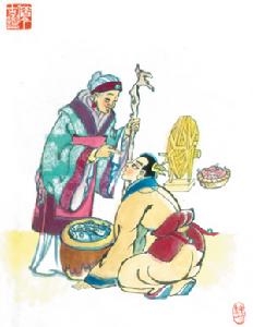 陶母封鮓責侃 陶母封鮓責侃