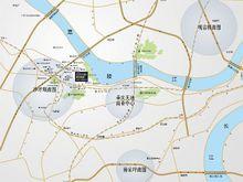 財信沙濱城市位置圖