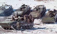車臣戰爭中的BMP步兵戰車