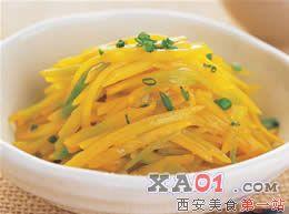 脆炒南瓜絲 脆炒南瓜絲