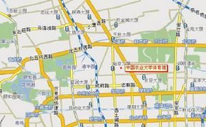 中國農業大學體育館地圖