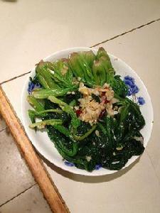 涼拌芝麻菠菜 涼拌芝麻菠菜