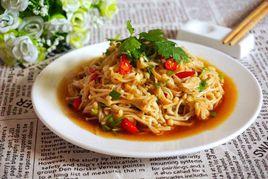 涼拌金針菇 涼拌金針菇