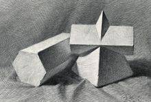 《教學對話-素描幾何體專題》節選